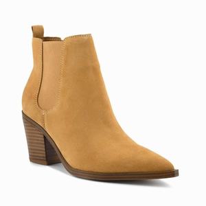 Nine West Wyllis Block Heel Enkellaarsjes Bruin Nederland | MJT-132764